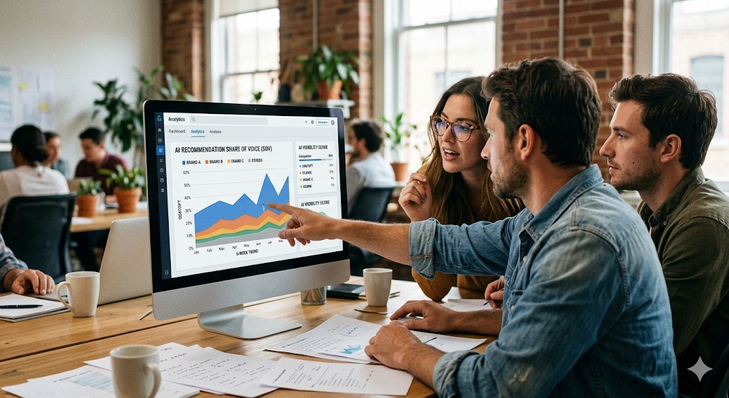 AI recommendation share of voice explained