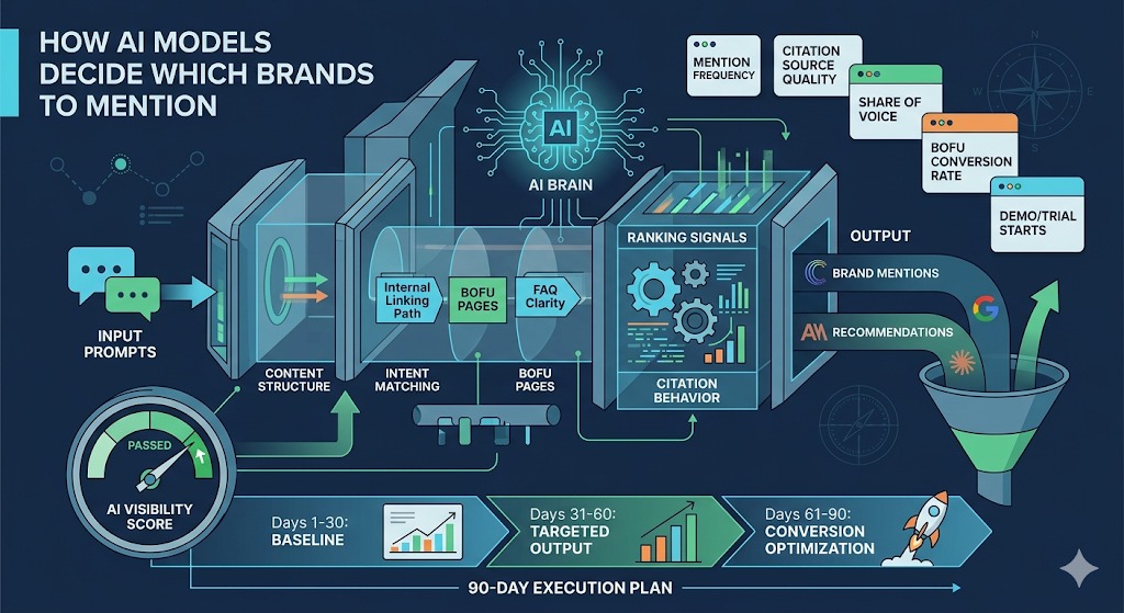 How AI models decide which brands to mention