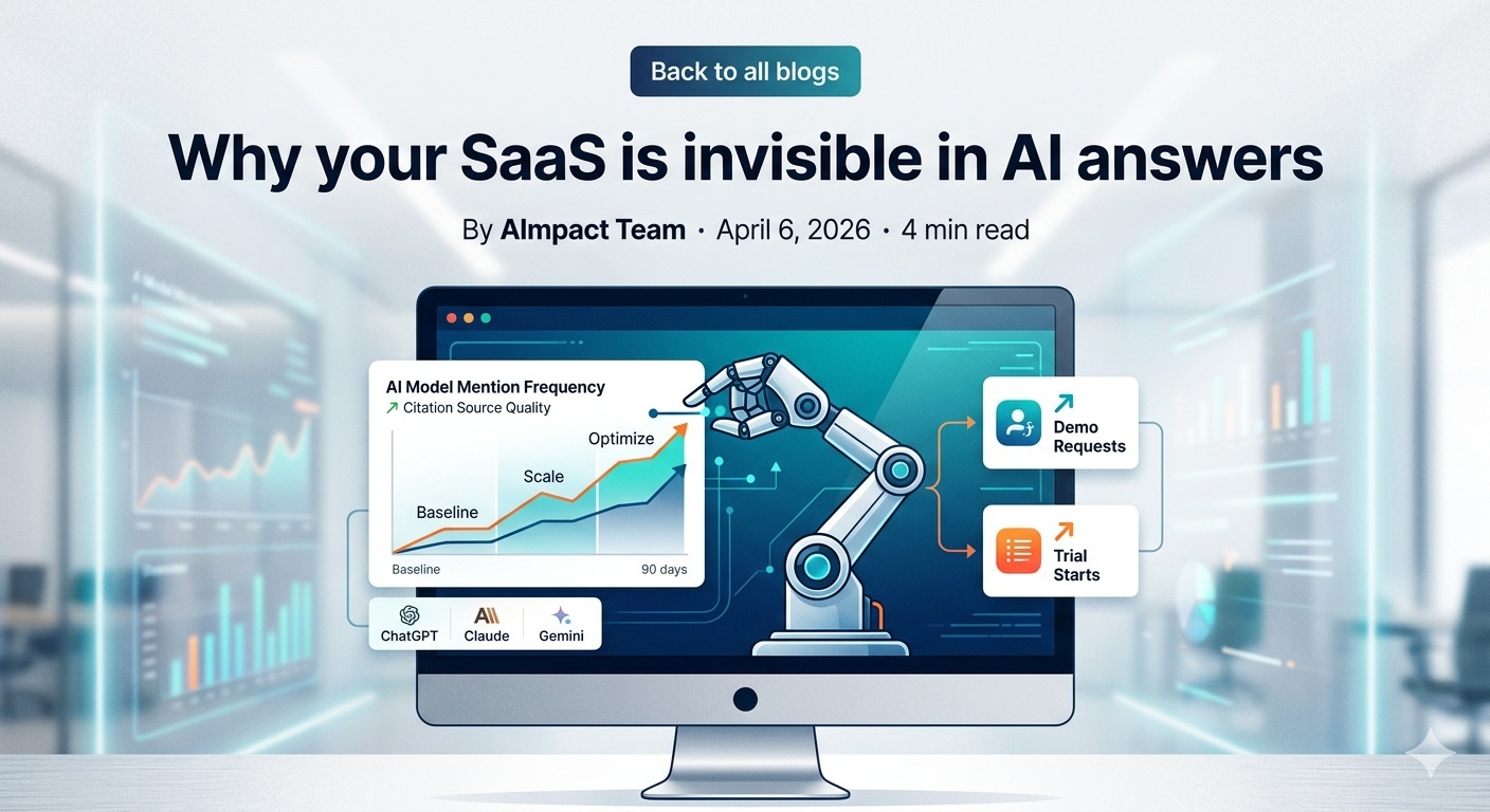 Why your SaaS is invisible in AI answers